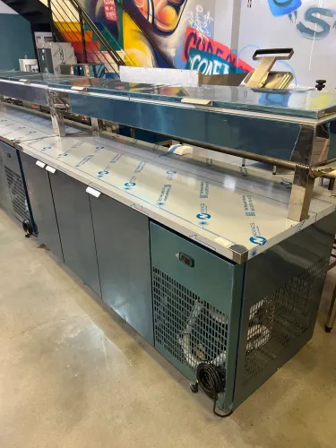 Condimentadora 2m - Refrimate - Pronta entrega