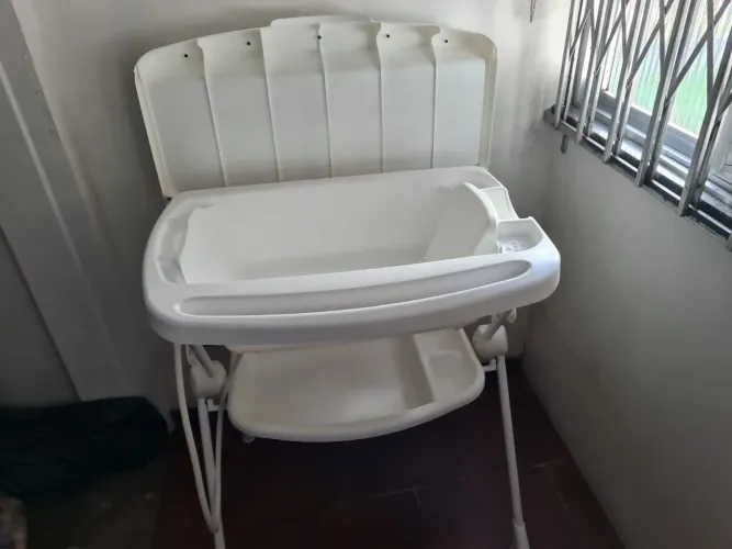 Banheira Burigotto Splash c/ Trocador e Suporte