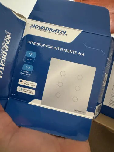 Interruptor NovaDigital 6 Teclas