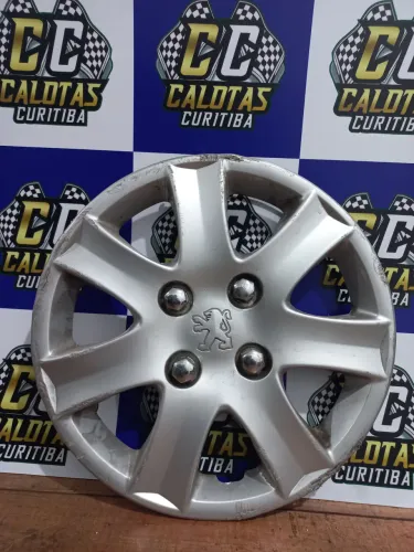 Calota aro 14 Peugeot original usada. R$30,00 a calota