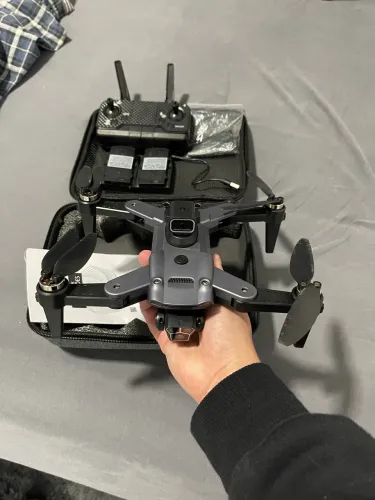 Drone S166 GPS 4K Ultra HD Motores Brushless + 2 Baterias (Usado 2 vezes)