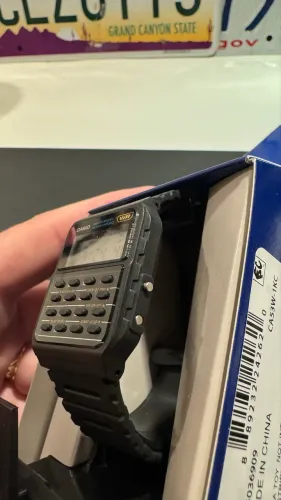 Relogio Casio Calculadora Retro