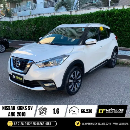 Nissan Kicks SV 1.6 16V Flexstar 5P Aut. 2018