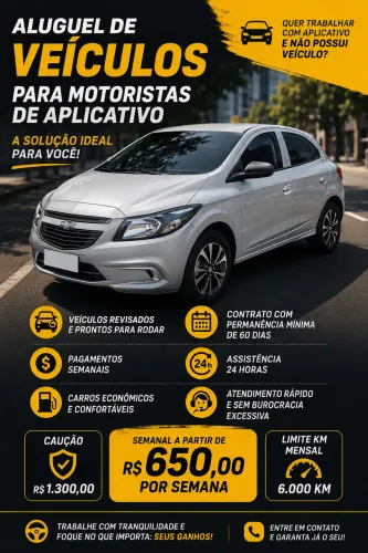 ONIX 10MT JOYE 2018, 650 REAIS POR SEMANA