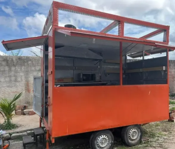 Trailer Food Truck Completo e Pronto pra Trabalhar