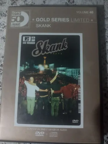 Dvd e CD juntos série limites Gold Skank