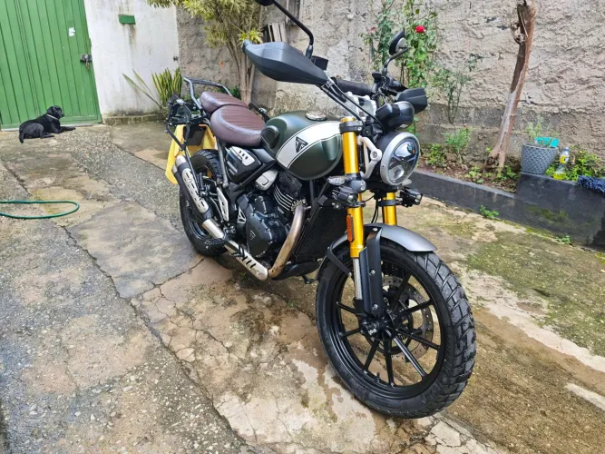 Triumph Scrambler 400x 2025 Verde
