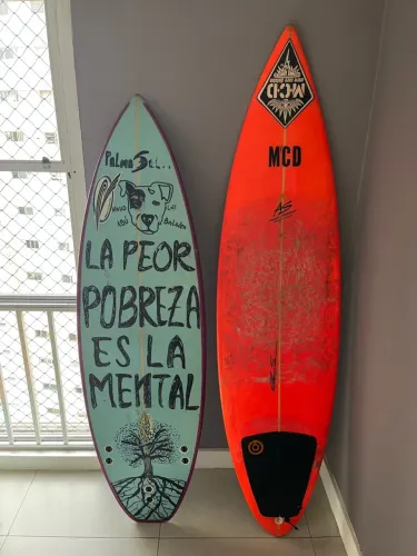 2 Pranchas de Surf - MCD 6'2" + Palma Sola 5'5" - R$ 600 as duas
