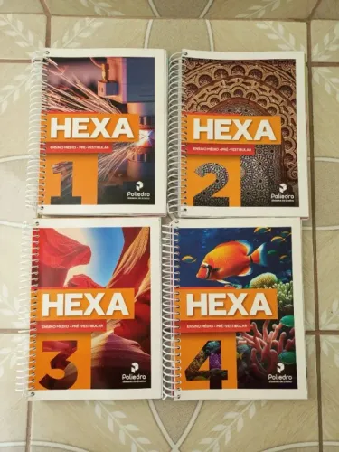 Livros poliedro para vestibular