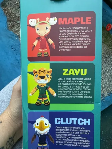 Mascote Rexona Zayu