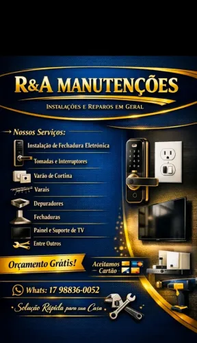 MARIDO DE ALUGUEL- R&A MANUTENÇÕES
