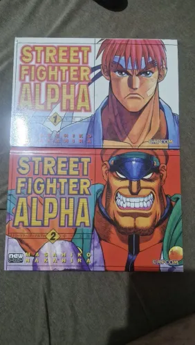 Mangá Street Fighter Alpha Volumes 1 e 2