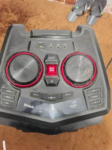 CAIXA DE SOM GRAVE PHILCO PCX6500