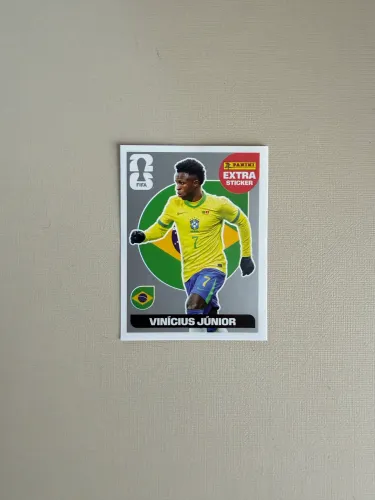 Figurinha VINI JR Legend Prata