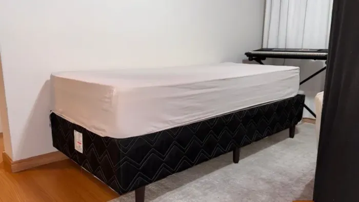 CAMA SOLTEIRO - BASE SOMMIER + COLCHÃO NOBEL