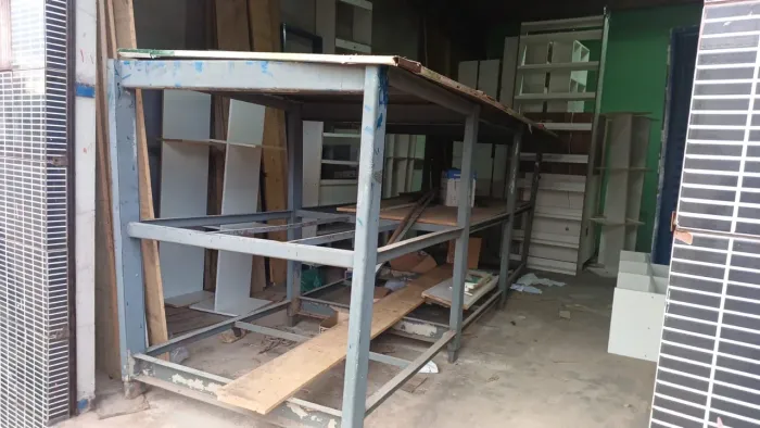 PRATELEIRA DE FERRO ESTRUTURA FORTE