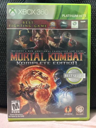 Mortal Kombat Komplete Edition - Xbox 360 PLATINUM HITS (Original)