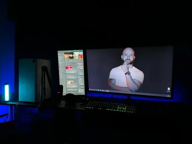 PC Gamer Completo RTX 3060 12Gb + AMD Ryzen 5 5600x + 16Gb RAM + 4Tb NVME + Acessórios