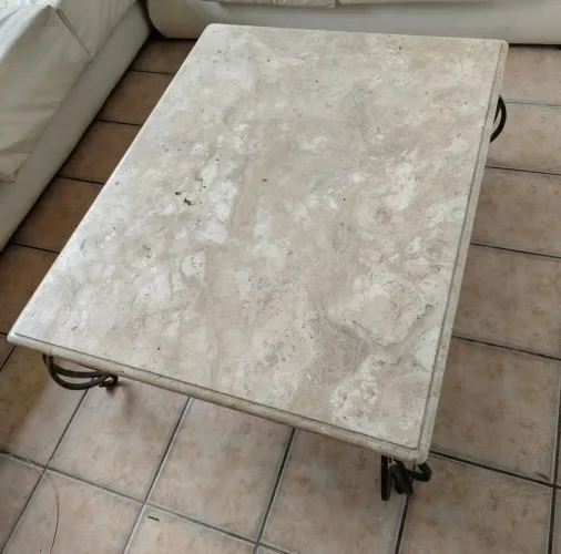 Mesa centro de mármore