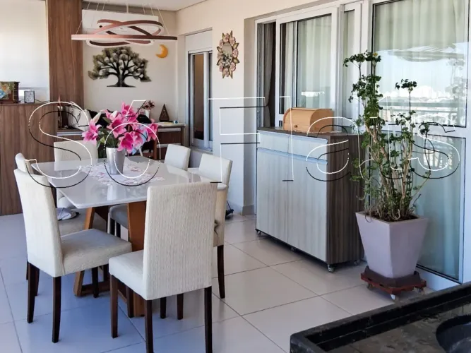 Apartamento mobiliado 110m² à venda na Aclimação com 3 dormitórios e 2 vagas