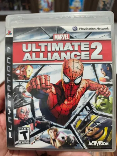 PS3 Game: Marvel Ultimate Alliance 2 (Mídia Física Original)