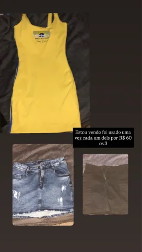 Vendo essas peças de roupas todas