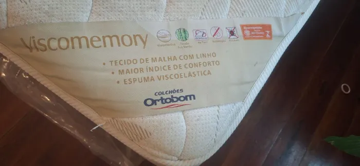 Colchão Ortobom Viscomemory King Viscoelastico Nasa