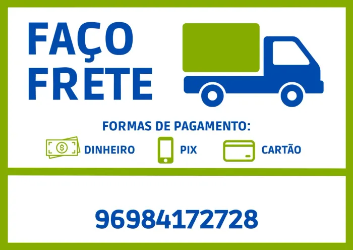 Frete rápido e barato 