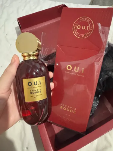 Perfume O.U.i Paradis Rouge Eau de Parfum 75ml - Novo, apenas testado