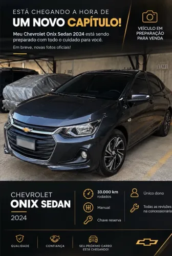 Chevrolet Onix Plus LT 1.0 12V Flex Mec. 4P 2024