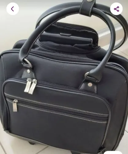 Mala preta para laptop 