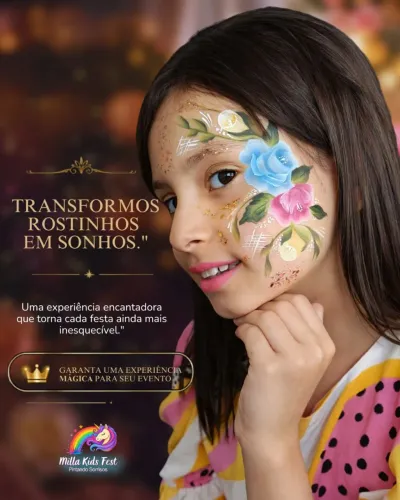 PINTURA FACIAL ARTÍSTICA PARA FESTAS INFANTIS | MILLA KIDS FEST