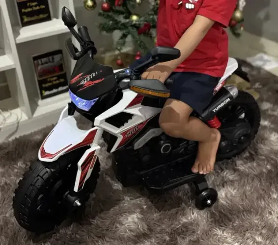 MINI MOTO ELÉTRICA INFANTIL LACRADA!!