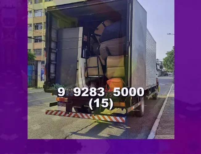 Frete com contato: 15?9?9283?5000 - TransMudanças à disposição!