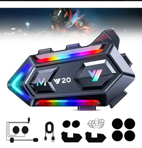 Intercomunicador Bluetooth para capacete 