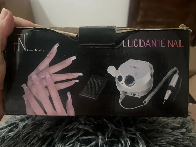 Lixadeira elétrica e Led para Unhas
