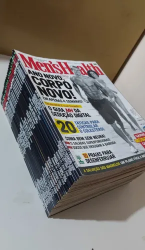REVISTA MUSCULAÇÃO MEN"S HEALTH (30 EDIÇÕES)