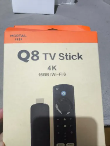 tv stick q8 global comando de voz 4k com 2gb ram 16gb rom