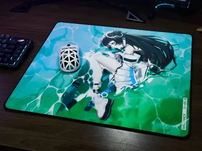 Mousepad Wallhack SY-001 Water Yume 490mm x 430mm Soft Control