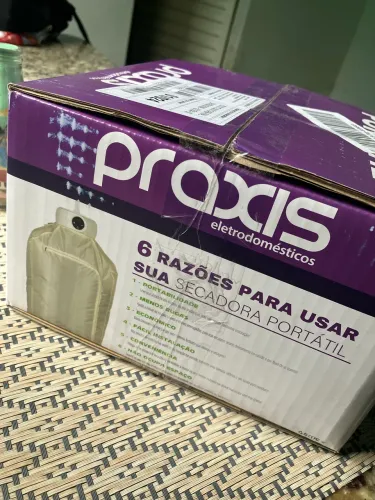 Secadora Portátil de Roupas (PRAXIS)