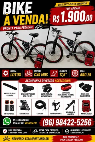 Bicicleta - > BIKE - CXR MDS