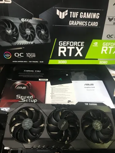 Placa de vídeo Asus RTX 3080 