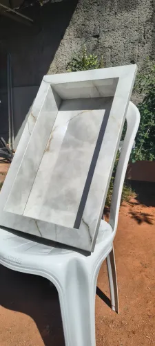 Nicho de Porcelanato Novo para Banheiro 60x38 cm