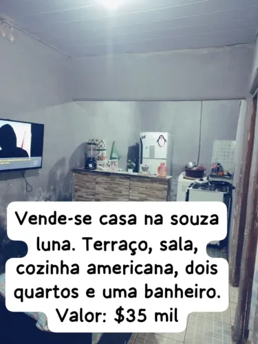 Vende-se uma casa na Souza luna, bairro de Afogados.