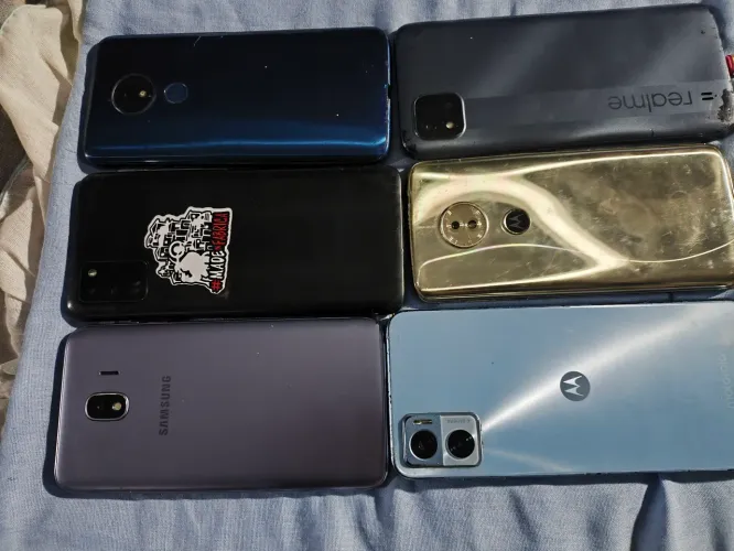 Lote de celulares para conserto ou peças 
