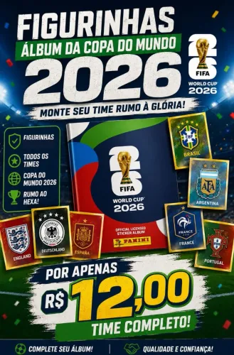 Figurinhas do álbum da copa 