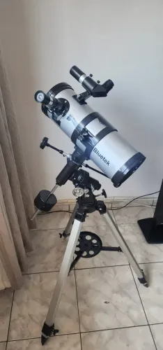 Telescópio Bluetek 114mm Estudo Trocas