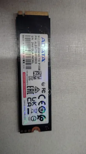 SSD M.2 NVMe 512GB ADATA Legend 710 - Saúde 98% (Excelente Estado)