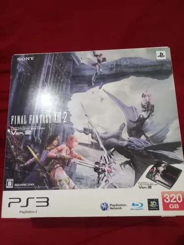 Console ps3 edição limitada final fantasy XIII 