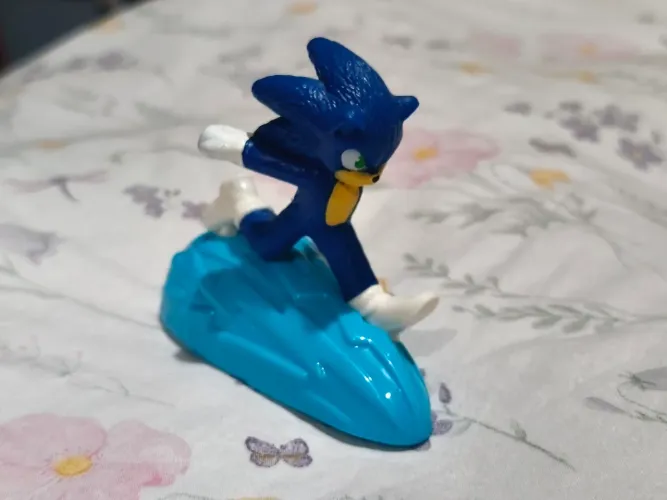 Sonic McDonald's 2021 Miniatura Colecionável Original